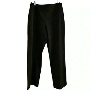 Larry Levine Flat Front‎ Side Zip Stretch Pants- Size 12